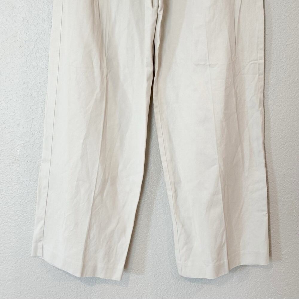 Madewell Pants Womens Slouchy Straight Drapey Twill Muted Stone Size‎ 4 - Picture 6 of 12